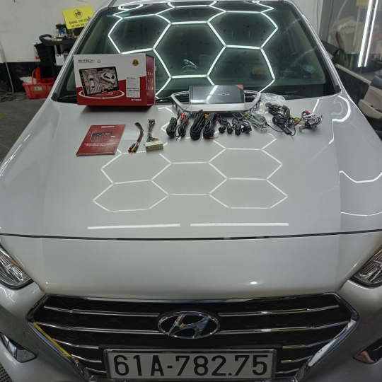 ACCENT 2019 NÂNG CẤP MÀN HÌNH DVD GOTECH LIỀN CAM 360 -  GT 360 
