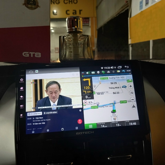 VIOS2020 NÂNG CẤP ĐẦU DVD GOTECH GT8