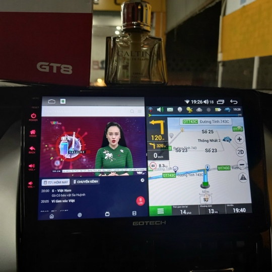 VIOS2020 NÂNG CẤP ĐẦU DVD GOTECH GT8