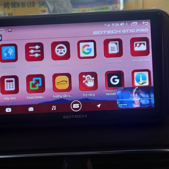 SANTAFE 2020 NÂNG CẤP ĐẦU DVD GOTECH - GT10PRO