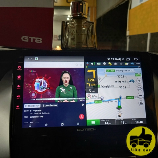 VIOS 2020 NÂNG CẤP ĐẦU DVD GOTECH GT8