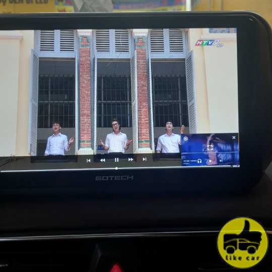 SANTAFE 2020 NÂNG CẤP ĐẦU DVD GOTECH -- GT10 PRO