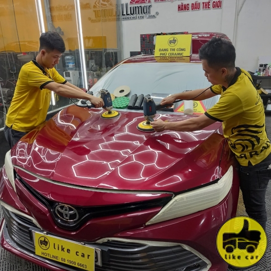 PHỦ CERAMIC GÓI TIÊU CHUẨN G5 XE NHỎ